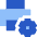 Printer Maintenance Gear Icon from Sharp Flat Set