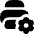 Printer Maintenance Gear Icon from Flex Solid Set