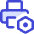 Printer Maintenance Nut Icon from Core Duo Set