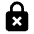 Encryption Off Fill Icon from Outlined Fill - Material Pro Set
