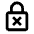 Encryption Off Icon from Outlined Line - Material Pro Set