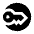 Key Password Access Fill Icon from Outlined Fill - Material Pro Free Set