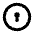 Keyhole Circle Icon from Rounded Line - Material Pro Free Set
