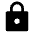 Lock Fill Icon from Outlined Fill - Streamline Material Icons Set