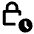 Lock Temporary Icon from Outlined Line - Material Pro Set