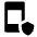 Phone Security Fill Icon from Outlined Fill - Material Pro Set