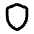 Shield Icon from Rounded Line - Material Pro Set