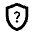 Shield Privacy Help Icon from Outlined Line - Material Pro Set