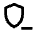 Shield Remove Icon from Outlined Line - Material Pro Set