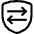 Firewall Privacy Shield Icon from Ultimate Regular Set