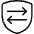 Firewall Privacy Shield Icon from Ultimate Light Set