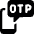 Technology Otp Key Smartphone Icon from Ultimate Bold Set