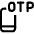 Technology Otp Key Smartphone Icon from Ultimate Regular Set