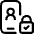 Technology Privacy Consent Profile Smartphone Lock Icon from Ultimate Regular Set