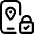 Technology Privacy Location Access Smartphone Lock Icon from Ultimate Regular Set