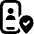 Technology Privacy Location Access Smartphone User Icon from Ultimate Bold Set
