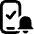 Technology Privacy Notification Access Bell Icon from Ultimate Bold Set