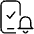 Technology Privacy Notification Access Bell Icon from Ultimate Light Set