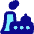 Factory Building Icon from Flex Pop Set