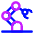 Industrial Robot Arm Icon from Core Neon Set