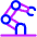 Industrial Robot Arm Icon from Plump Neon Set