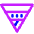 Pipeline Triangle Icon from Core Neon Set