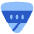 Pipeline Triangle Icon from Plump Flat Set
