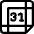 Google Calendar Logo Icon from Ultimate Regular Set