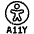 A11y Accessibility Disability Icon from Ultimate Light - Free Set
