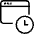 App Window Clock Icon from Ultimate Light - Free Set