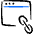 App Window Link Icon from Freehand Duotone - Free Set