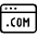 Browser Com Icon from Ultimate Light - Free Set