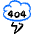 Bug Cloud Error Icon from Freehand Duotone - Free Set