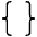 Curly Brackets Icon from Ultimate Light - Free Set
