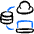 Database Connection Icon from Freehand Duotone - Free Set