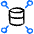 Database Hierarchy Icon from Freehand Duotone - Free Set