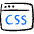 Programming Language Browser Css Icon from Freehand Duotone - Free Set