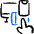 Responsive Design Hand Icon from Freehand Duotone - Free Set