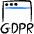 Security Gdpr Browser Icon from Freehand Duotone - Free Set