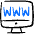 Website Development Monitor Www Web Icon from Freehand Duotone - Free Set