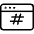 Programming Language Hash icon - Free transparent PNG, SVG. No sign up needed.