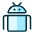 Android 1 Icon from Ultimate Duotone - Free Set