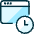 App Window Clock Icon from Ultimate Duotone - Free Set