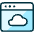 App Window Cloud Icon from Ultimate Duotone - Free Set