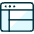 Browser Page Layout Icon from Ultimate Duotone - Free Set