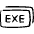 Coding File Exe Tag Icon from Freehand - Free Set