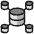 Database Hierarchy Icon from Ultimate Colors - Free Set