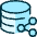 Database Share 1 Icon from Ultimate Duotone - Free Set