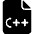 File C Plus Plus Icon from Ultimate Bold - Free Set