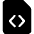 File Code Icon from Ultimate Bold - Free Set